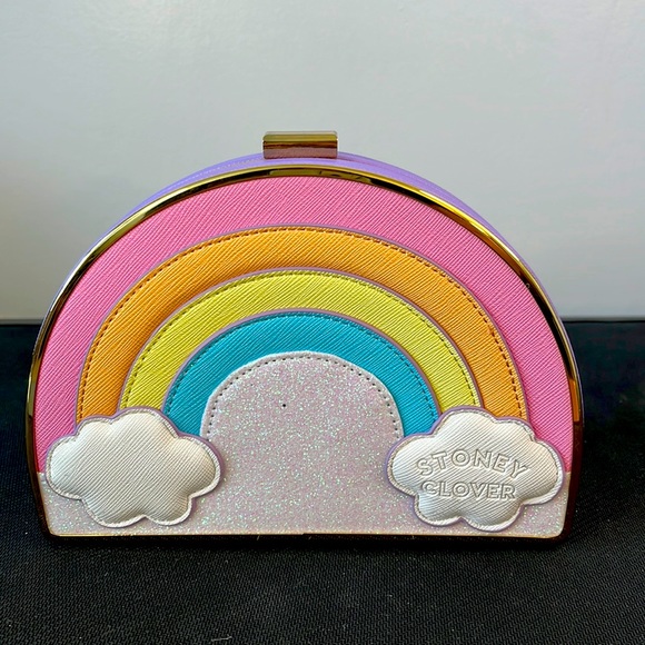 Stoney Clover Lane x Target Rainbow Clutch☁️🌈 - Picture 1 of 6